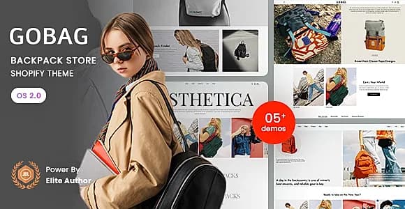 GoBag - Backpack Store Shopify 2.0 Theme