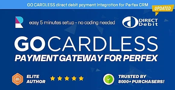 GoCardless Payment Gateway for Perfex CRM