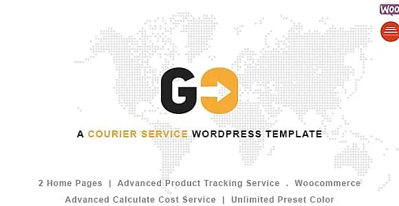 GoCourier WordPress Theme