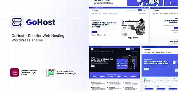 GoHost WordPress Theme