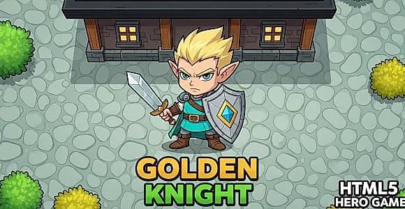 Golden Knight - Html5 Hero Game