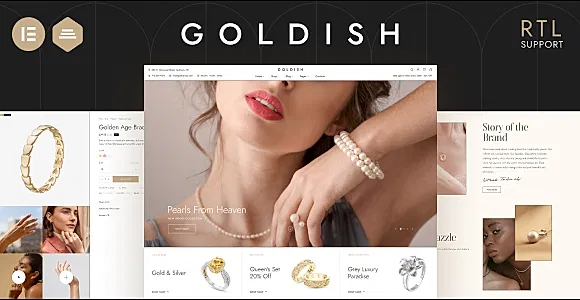 Goldish WordPress Theme