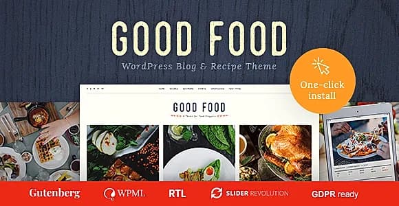 Good Food WordPress Theme