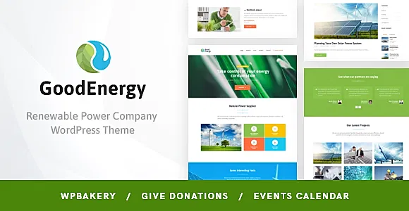 GoodEnergy WordPress Theme