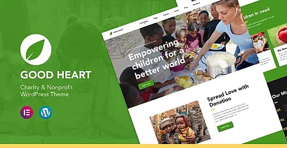 GoodHeart WordPress Theme