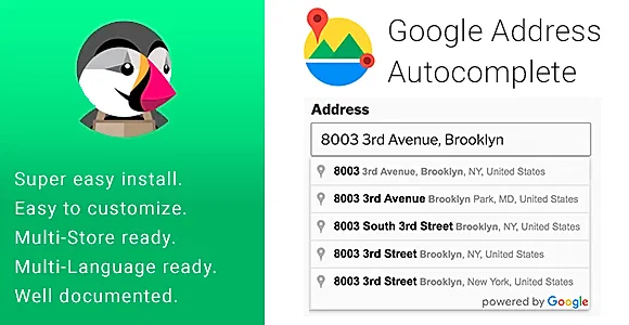 Google Address Autocomplete and Search Terms