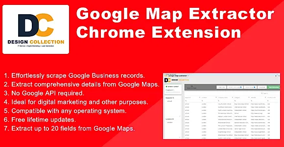 Google Maps Business Data Scraper - Chrome Extension