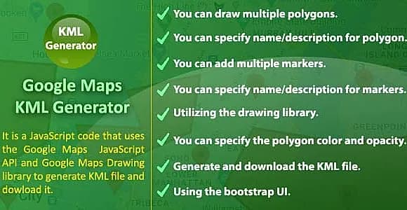 Google Maps KML Generator