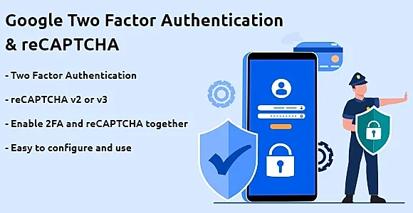 Google Two Factor Authentication & reCAPTCHA for WordPress WordPress Plugin
