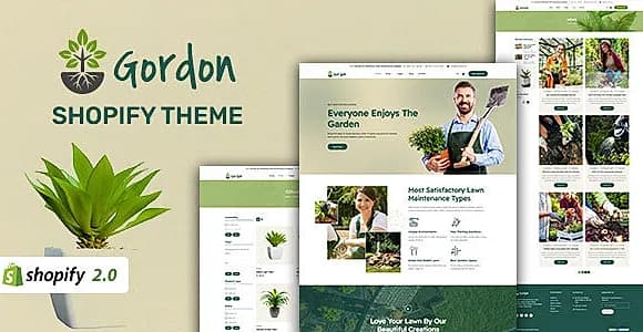 Gordon - Gardening Shop Shopify Theme