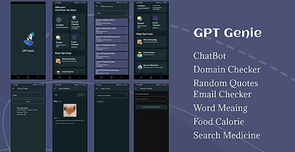GPT Genie Android App With Rapid API and Open AI