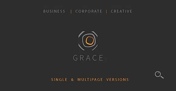 Grace – Single & Multipage Theme