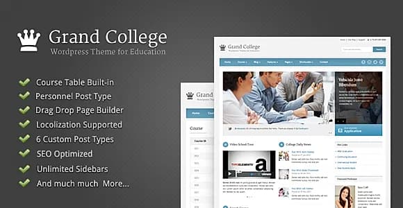 Grand College WordPress Theme