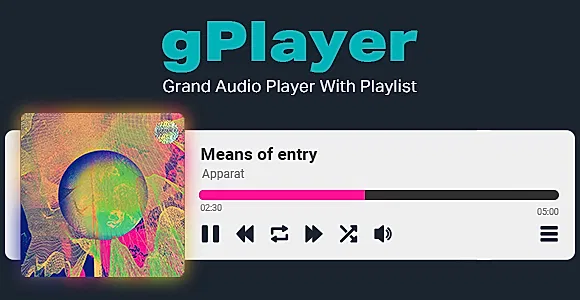 Grand Player - Audio Player with Playlist