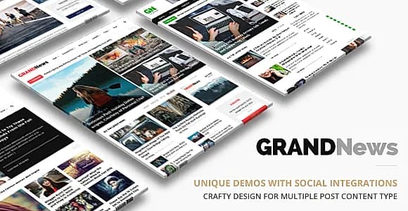 GrandNews WordPress Theme