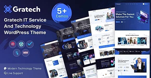 Gratech WordPress Theme