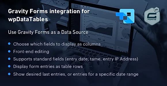 Gravity Forms integration for wpDataTables