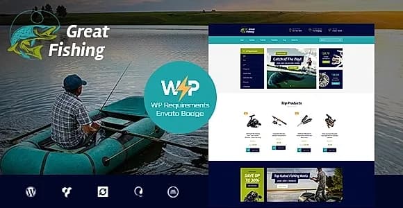 Great Fishing WordPress Theme