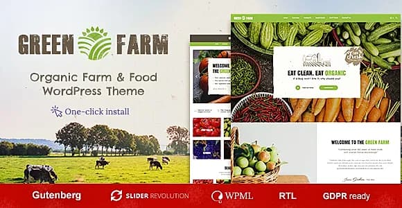 Green Farm WordPress Theme