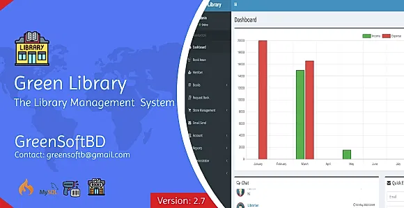 Green Library – The Library Management System