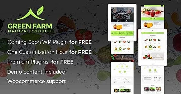 GreenFarm WordPress Theme