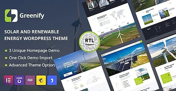 Greenify WordPress Theme