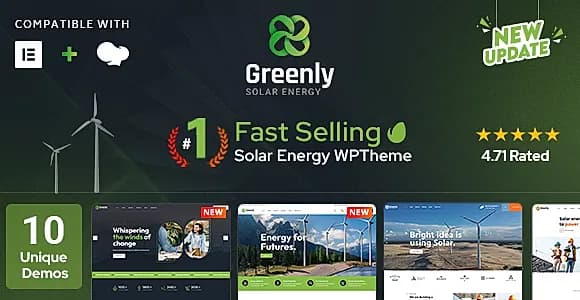 Greenly WordPress Theme