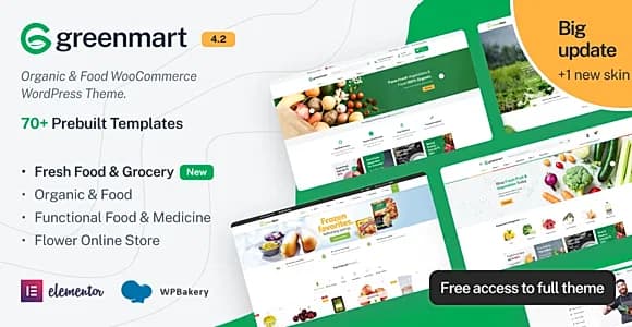 GreenMart WordPress Theme
