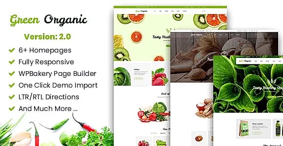 Greenorganic WordPress Theme
