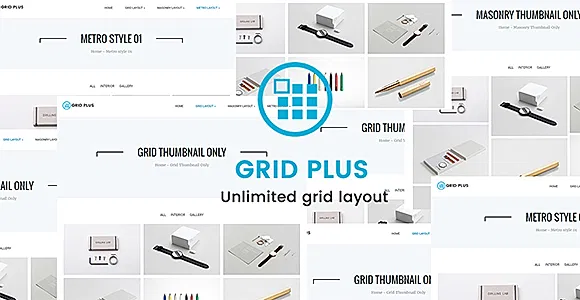 Grid Plus WordPress Plugin