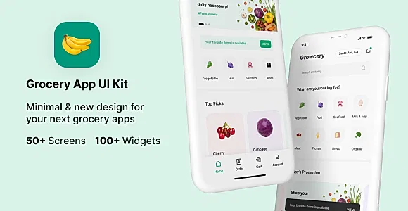 Grocery - Flutter UI Template