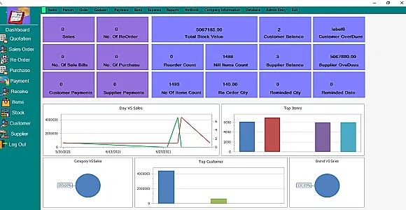 Grocery Store and Billing Software