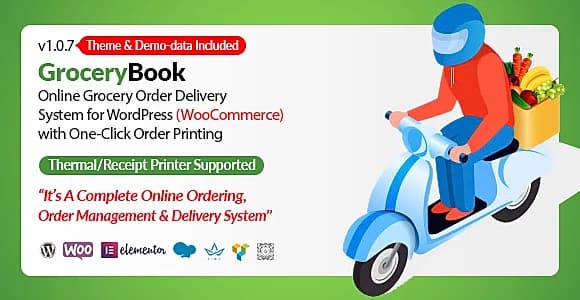 GroceryBook WordPress Plugin