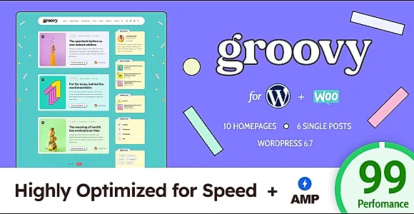 Groovy WordPress Theme