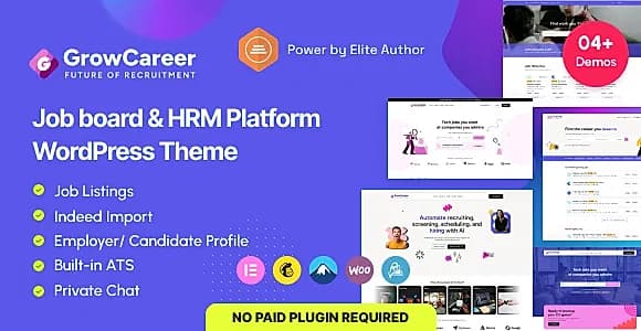 GrowCareer WordPress Theme