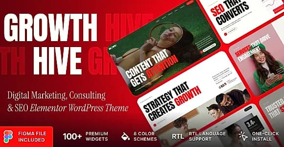 Growth Hive WordPress Theme