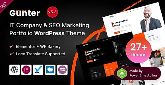 Gunter WordPress Theme