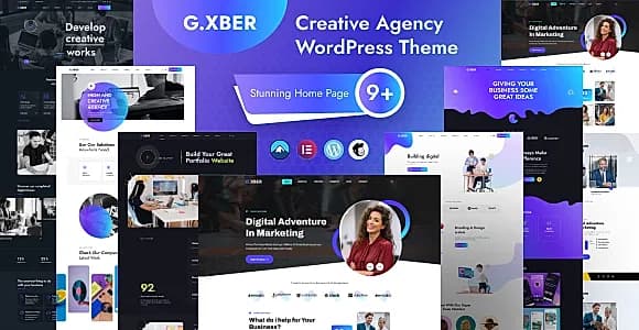 Gxber WordPress Theme