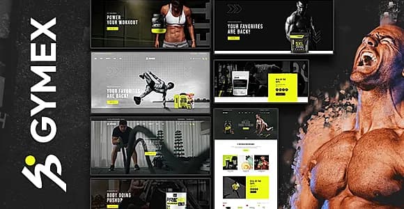 Gymex WordPress Theme