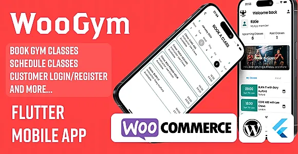 GymGo - Flutter Powered Mobile App Template for Effortless Class Booking