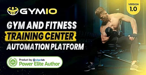 Gymio - Gym And Fitness Training Center Automation Platform