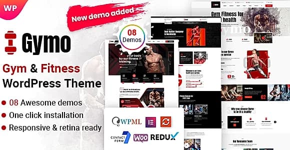 Gymo WordPress Theme