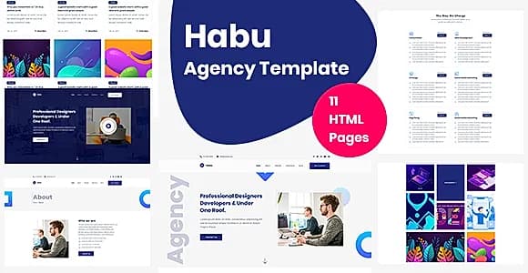 Habu - Creative Agency, Digital Agency Template