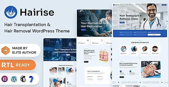 Hairise WordPress Theme