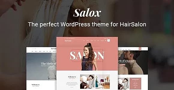 HairSalon WordPress Theme