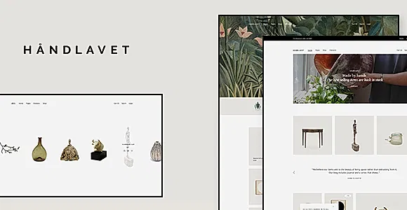 Handlavet WordPress Theme