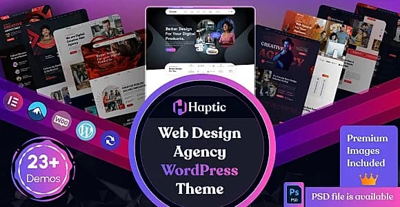 Haptic WordPress Theme