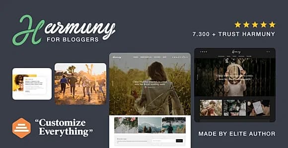 Harmuny WordPress Theme