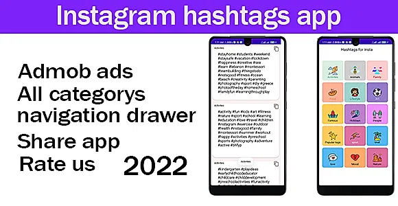 Hashtags for Instagram - insta Tags sharing app