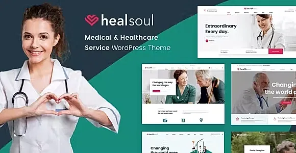 Healsoul WordPress Theme